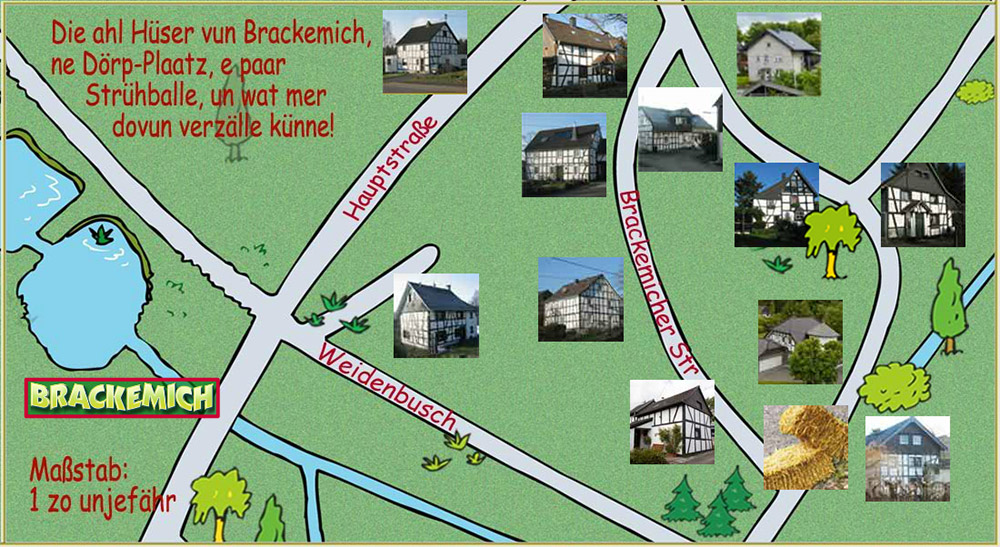 Karte von Brackemich